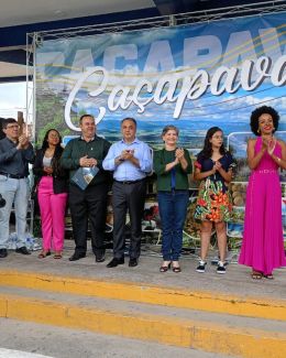 O Sinhores marca presença na abertura do Centro de Informações Turísticas e no lançamento de um vídeo institucional sobre os atrativos da cidade de Caçapava