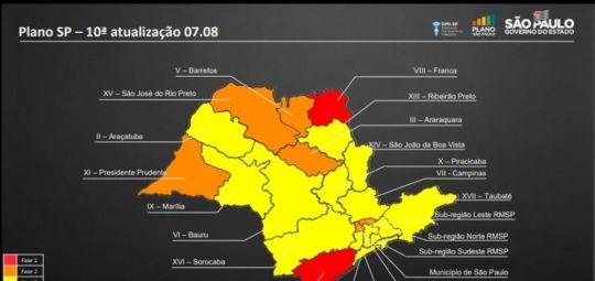 Vale do Paraíba e região bragantina avançam à fase amarela do Plano SP