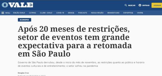 Jornal O Vale 05/11/2021