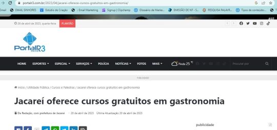 Portal R3 Notícias - 20/04/2023