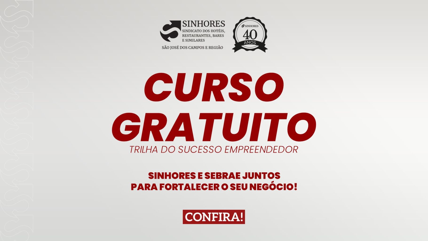 ‘Trilha Do Sucesso Empreendedor’: SINHORES abre 90 vagas para cursos gratuitos de Marketing Digital e de Vendas